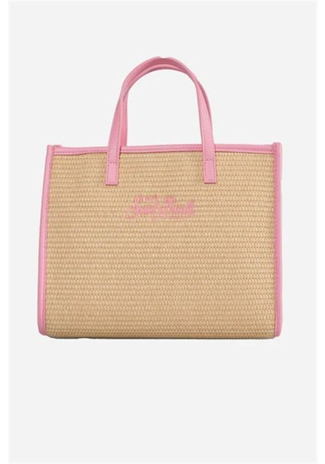 Borsa Media in paglia SAINT BARTH | VVID001 VIVIAN MID STRAW00415L 1121 EMB